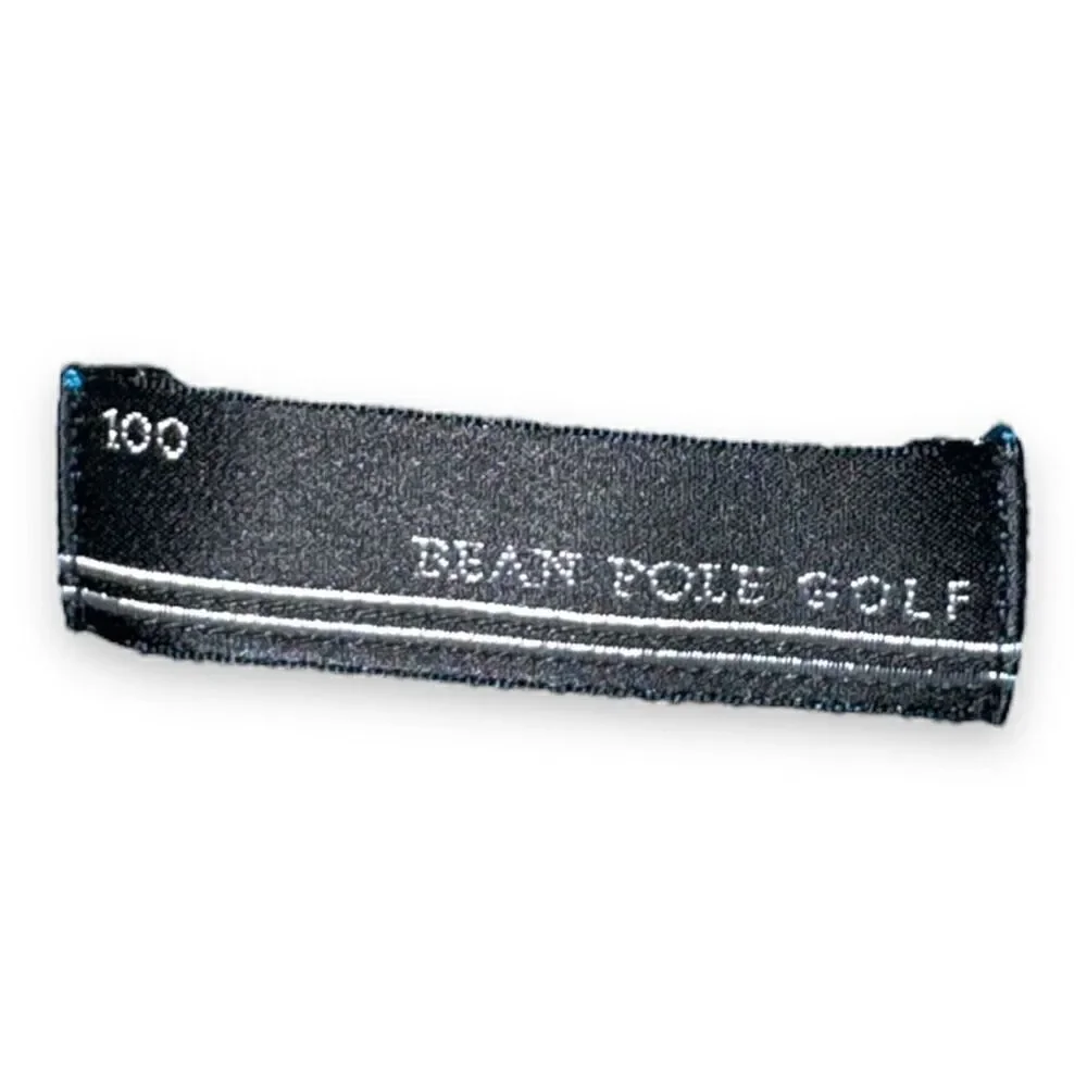 Blue Bean Pole Golf Wool Quarter Zip Sweater vest Size M